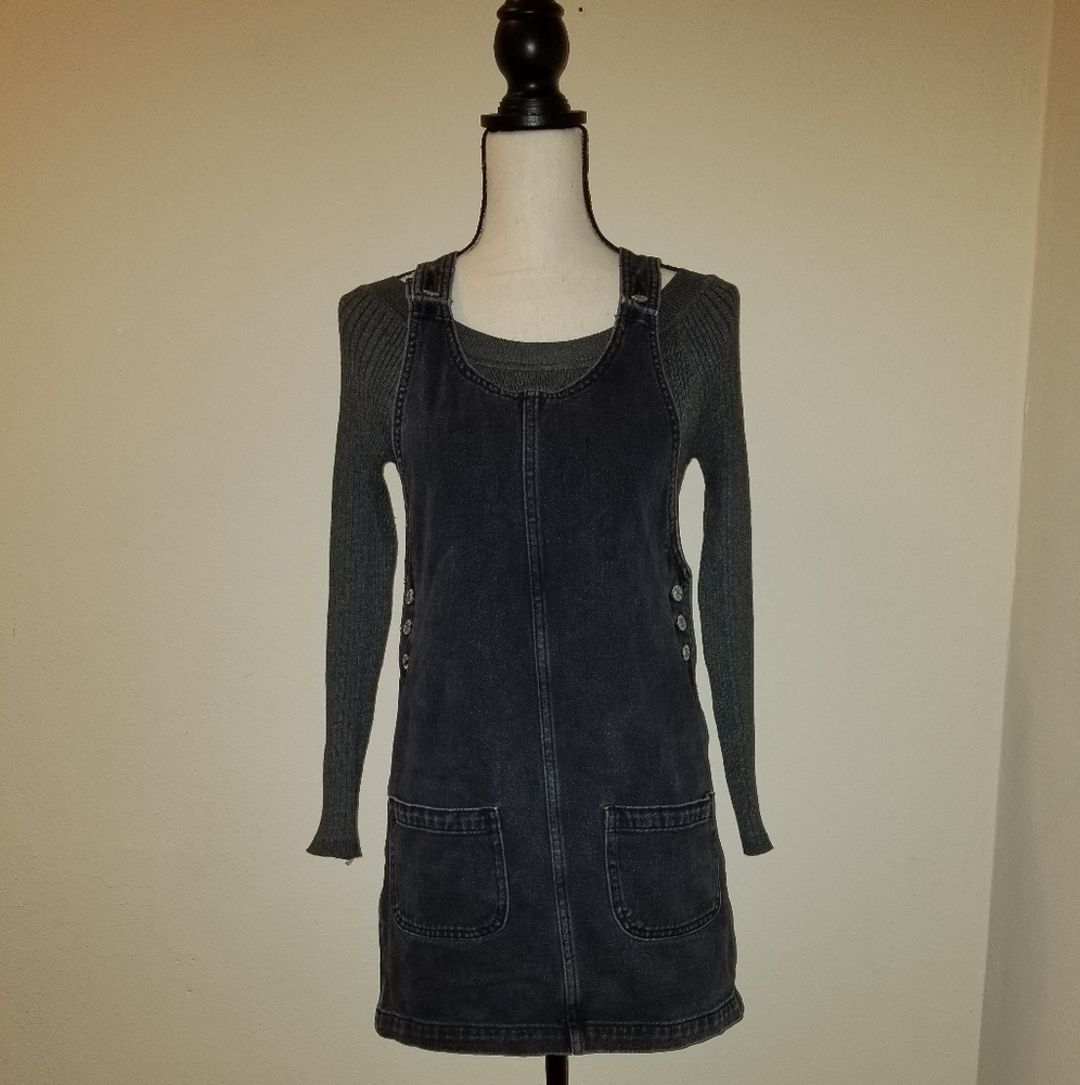 Black Denim Dress